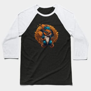 Hip-hop squirrel Baseball T-Shirt